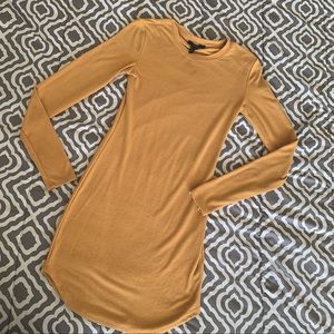 Mustard Long Sleeve Dress